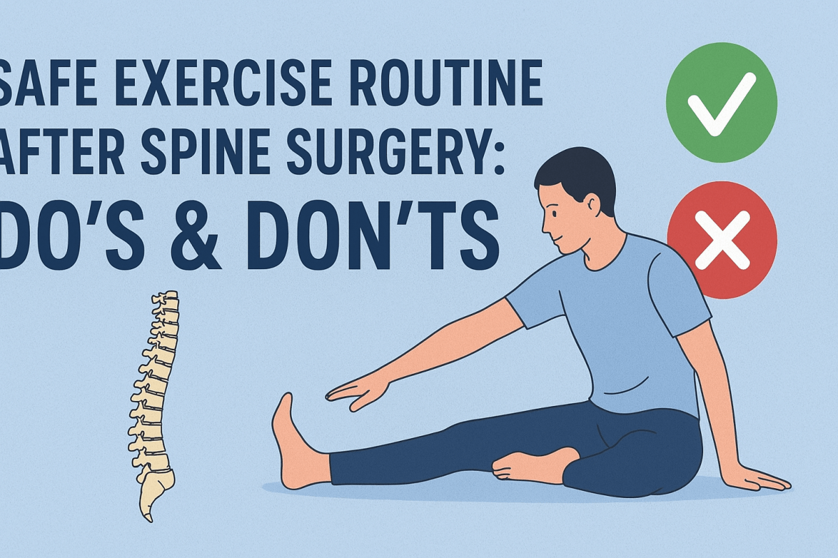 Safe Exercise Routine After Spine Surgery: Do’s & Don’ts – Sri Balaji Action Medical Institute