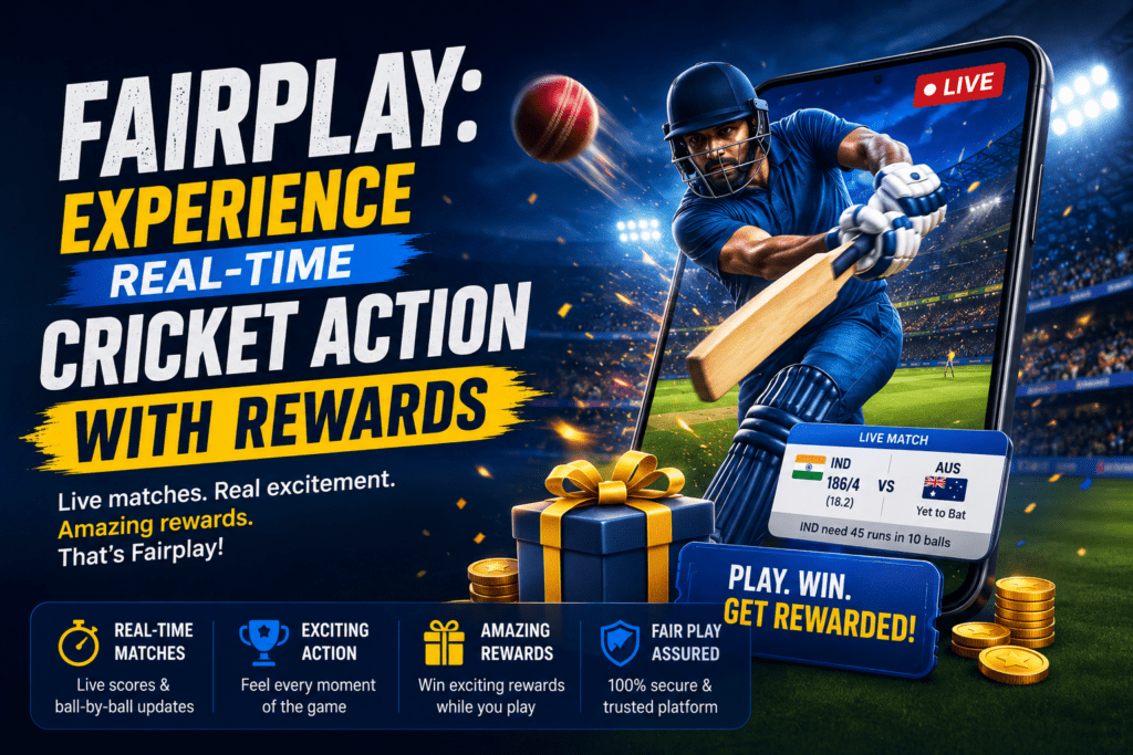 Fairplay: Experience Real-Time Cricket Action with Rewards
