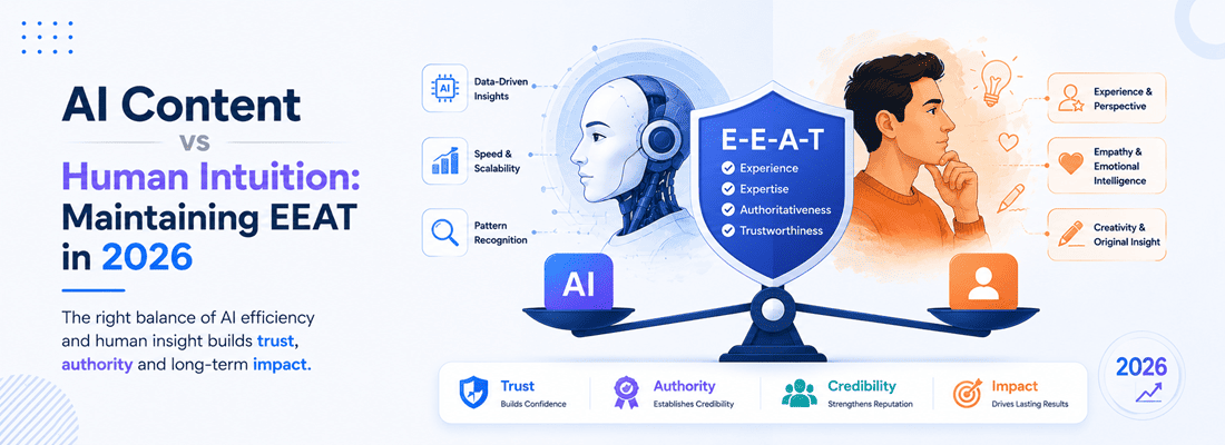 AI Content vs Human Intuition: EEAT in 2026