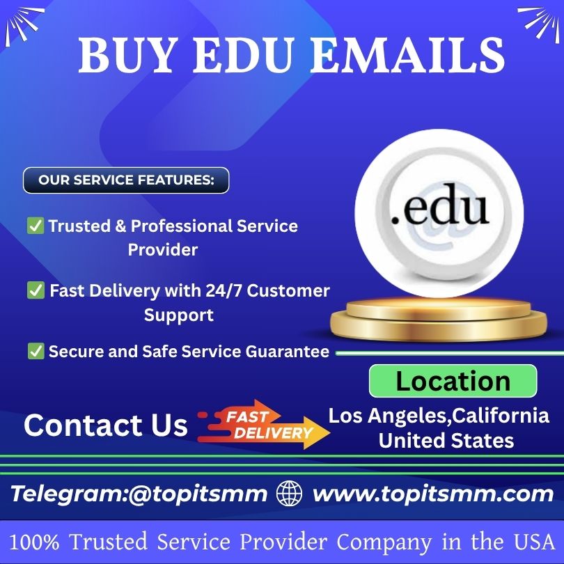 Buy Edu Emails - Fast Delivery Verified Accounts