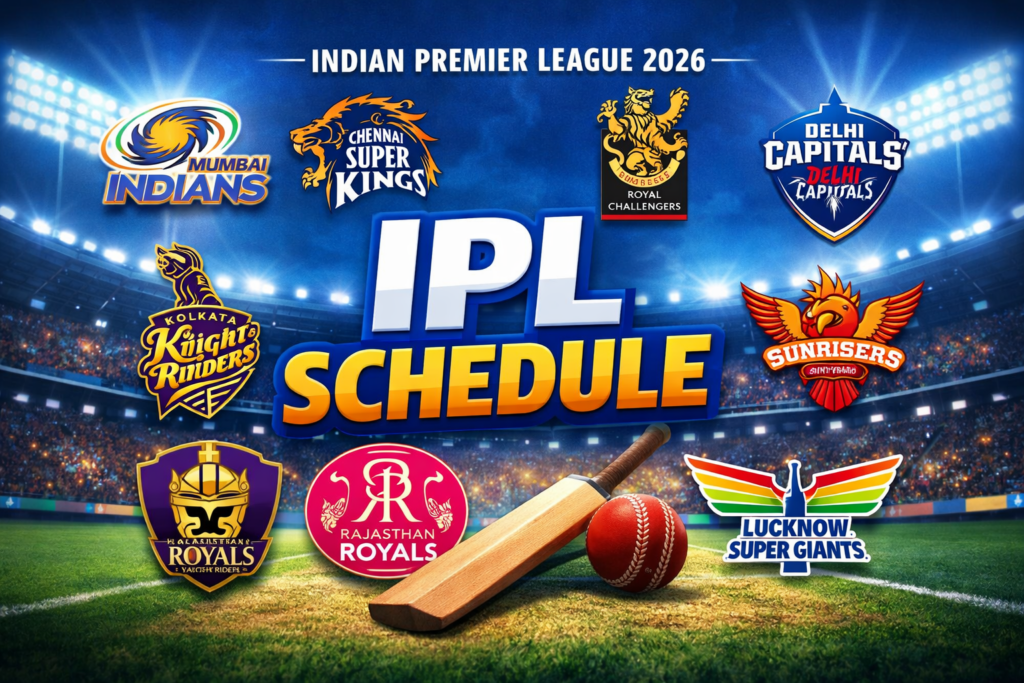 Indian Premier League 2026 – IPL Schdeule | Fairplay