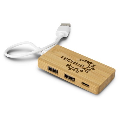 Organise Your Devices Sustainably with Bamboo USB Hub Profile Picture