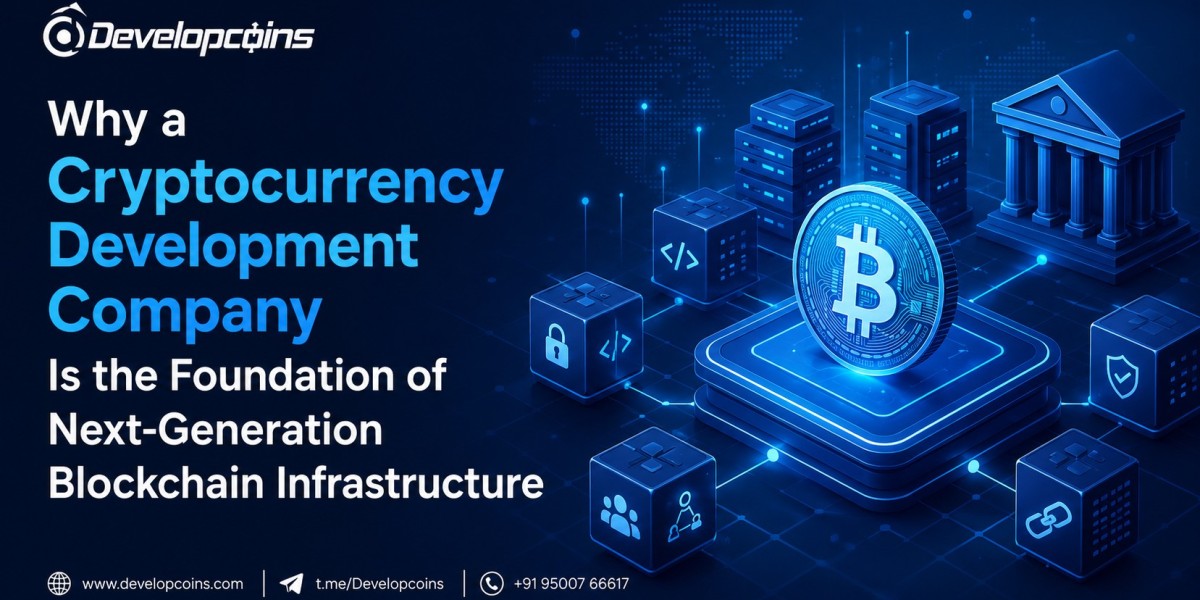 Why a Cryptocurrency Development Company Is the Foundation of Next-Generation Blockchain Infrastructure