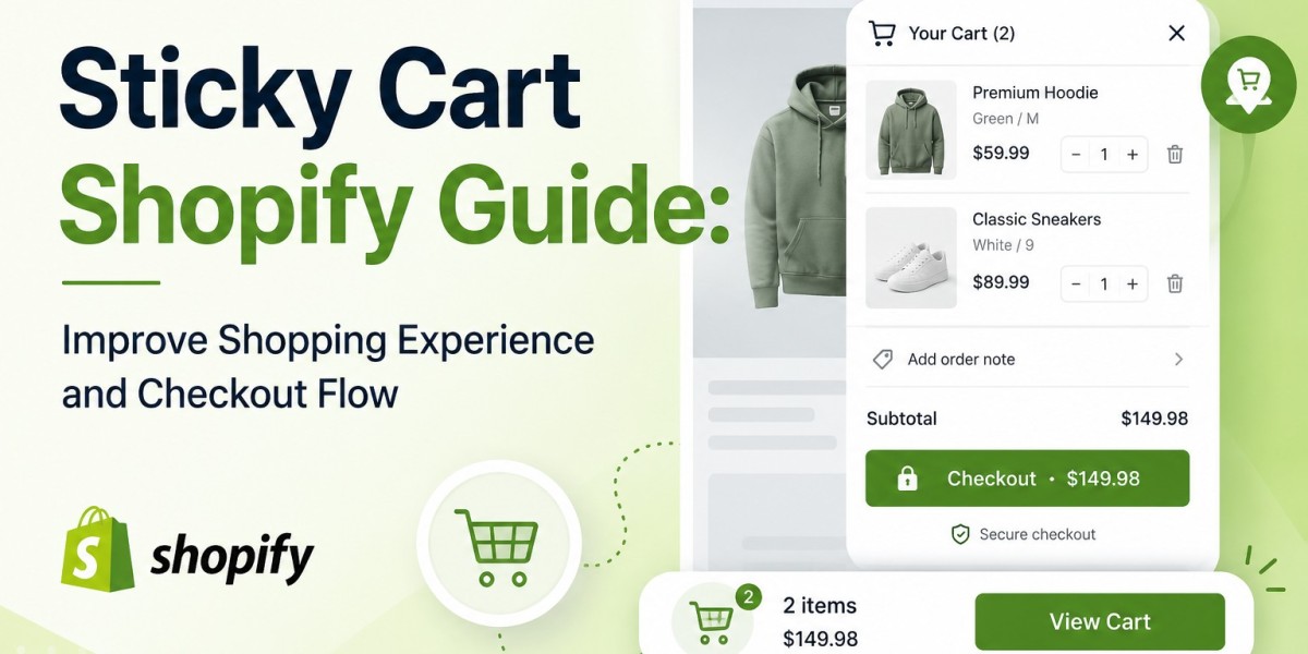 Sticky Cart Shopify Guide: Improve Shopping Experience and Checkout Flow