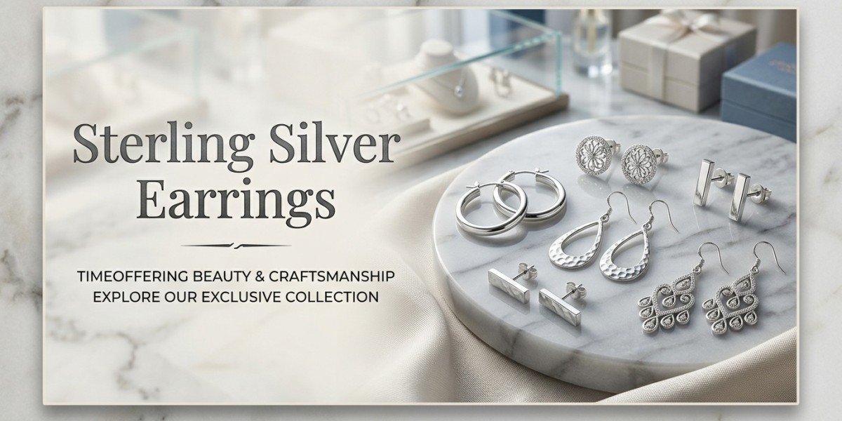 Sterling Silver Earrings For Gift And Special Occasions