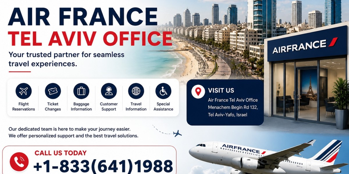 +1-833(641)1988 Air France Tel Aviv Office