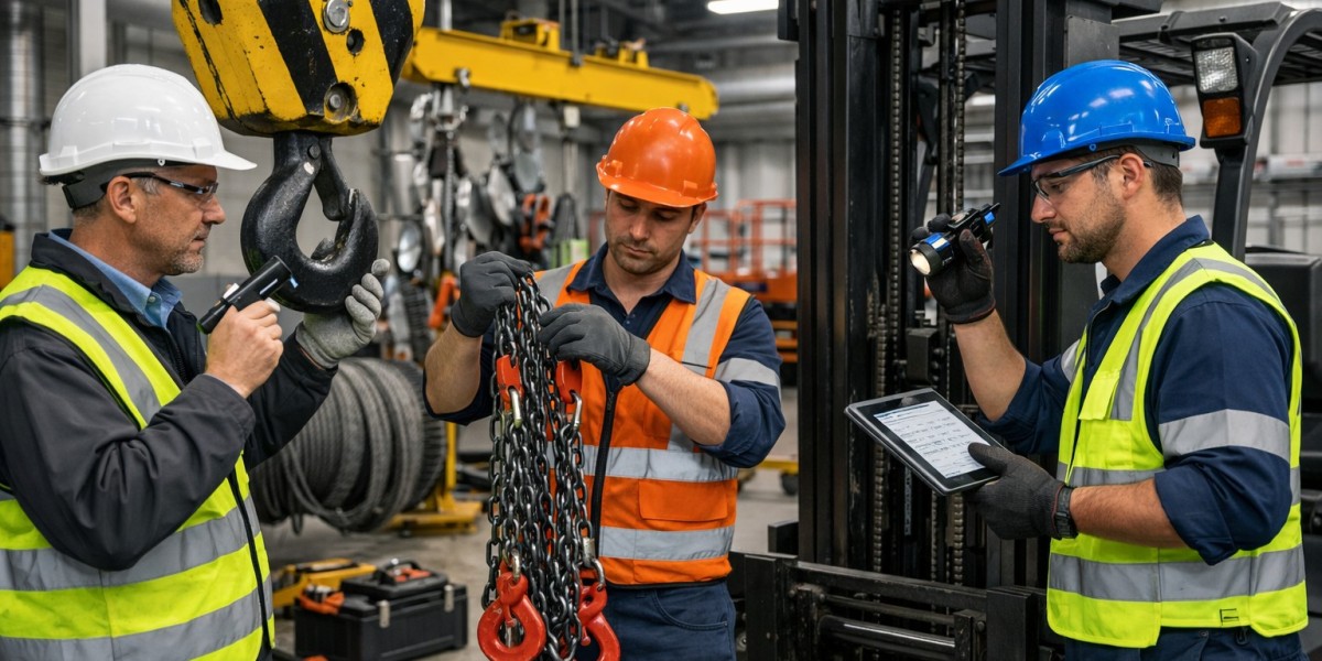 What Types of Lifting Equipment Require Regular Inspection for Safe Work?