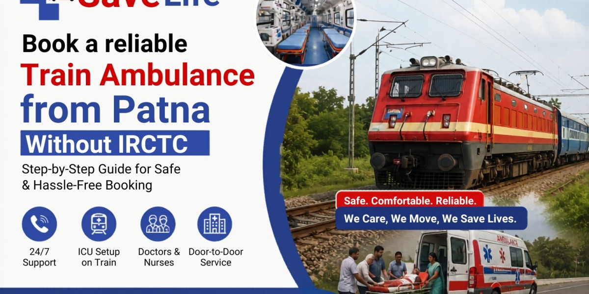 Train Ambulance Service in Patna — ICU-Equipped, 24/7 | Save Life Wellness