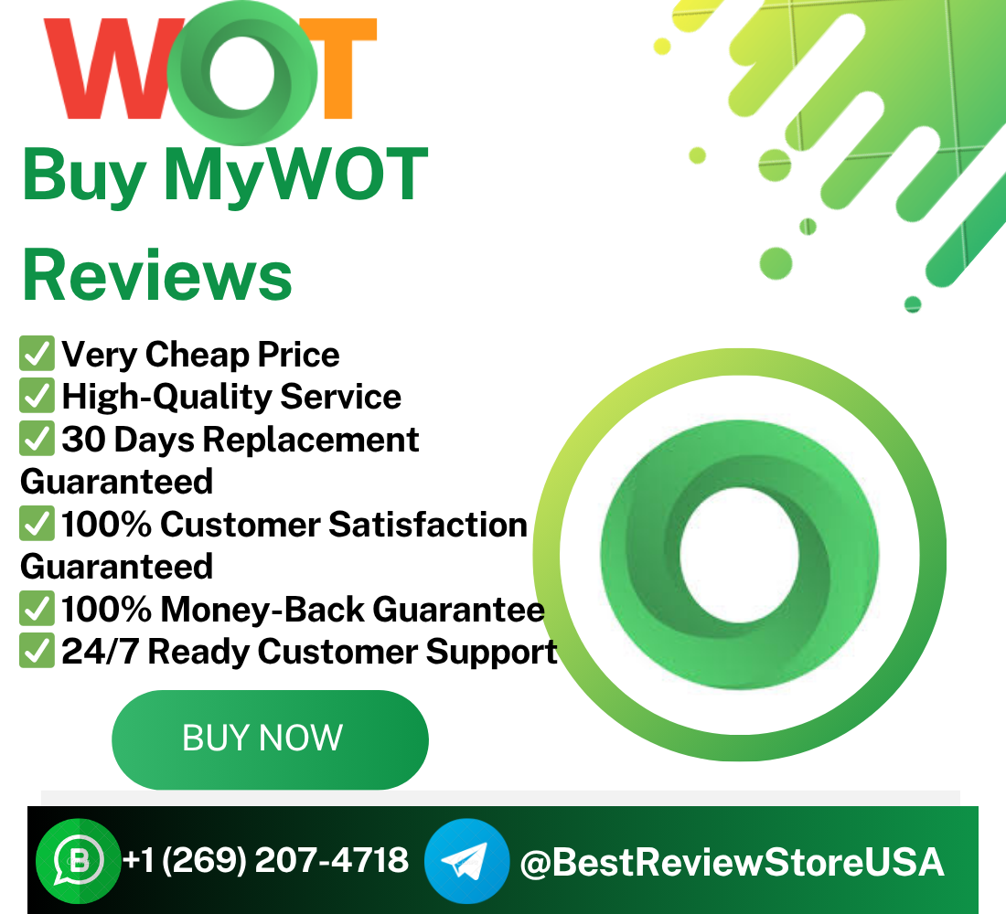 Buy MyWOT Reviews (100% Safe, Verified & Non-Drop Domain Safety)