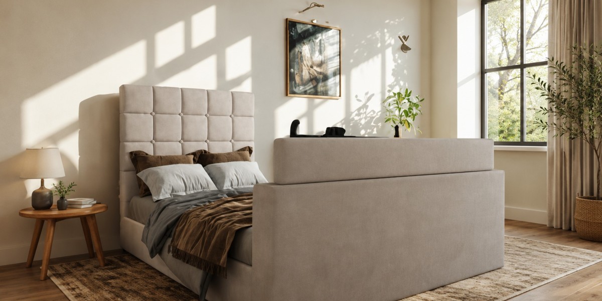 Upholstered TV Beds Fabric TV Beds UK Style Beds