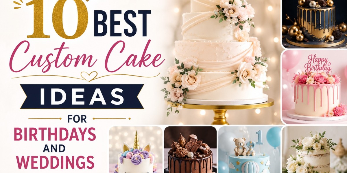 10 Best Custom Cake Ideas for Birthdays and Weddings In 2026