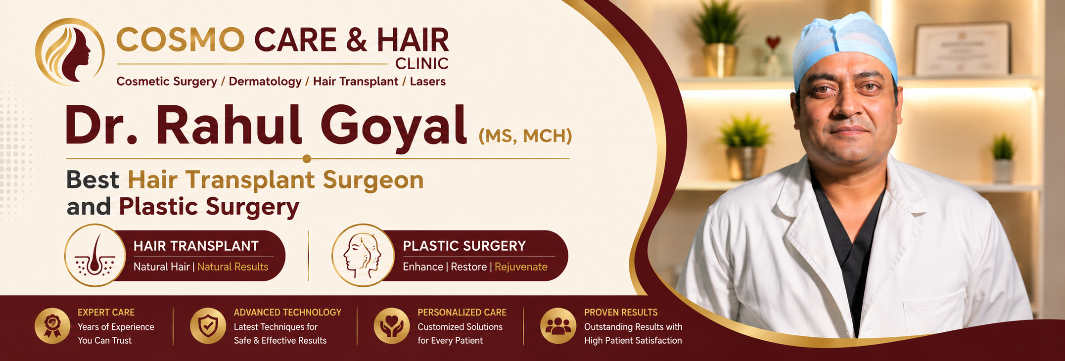 Best Hair Transplant Clinic in Chandigarh | Dr. Rahul Goyal