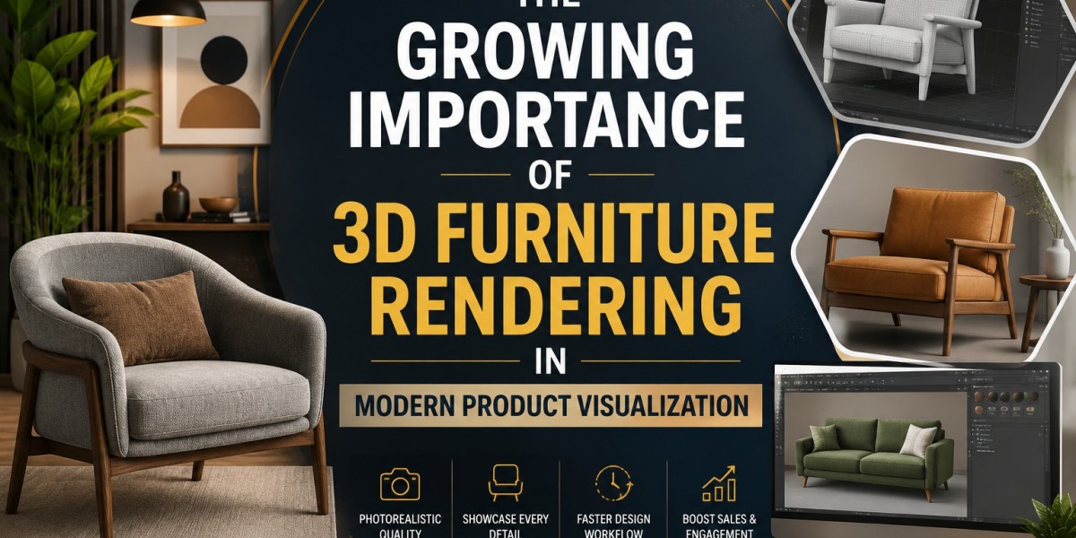 The Growing Importance of 3D Furniture Rendering in Modern Product Visualization