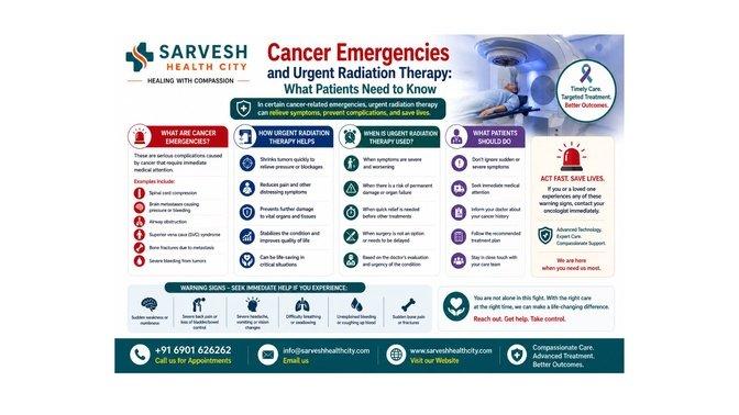 Cancer Emergencies and Urgent Radiation Therapy: What Patients Need to Know | Articles | Sarvesh Health City | Gan Jing World - Technology for Humanity | Video & Movie Streaming