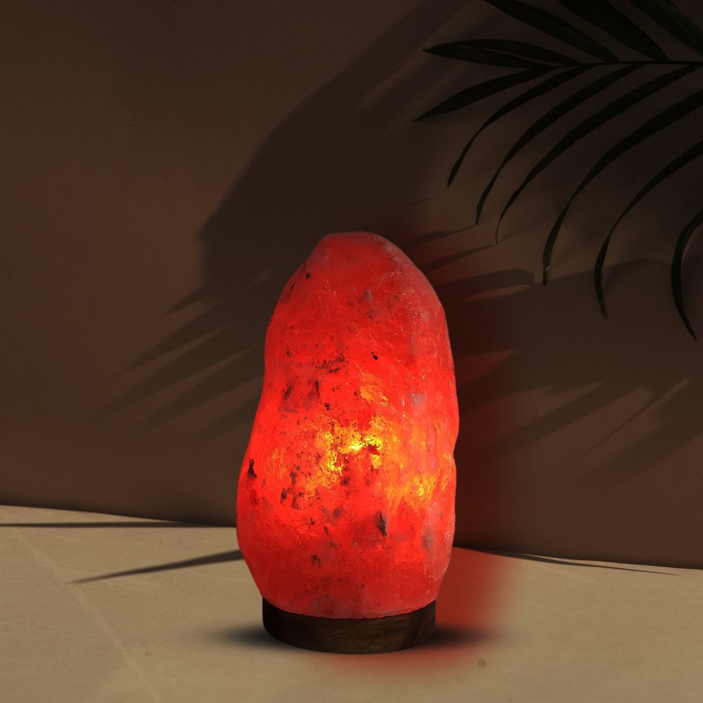 Pink Salt Lamp Small, 100% Natural and Authentic Natural Salt - Premier Halite Inc.