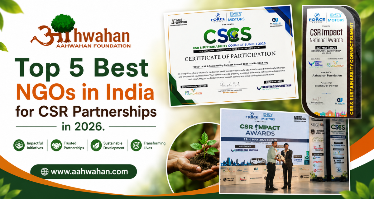 Top 5 Best NGOs in India for CSR Partnerships in 2026 – NGO For Education, Health, women empowerment, CSR Funds for NGO