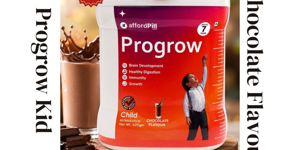 Progrow Kid (Chocolate Flavour): Making Daily Nutrition Tasty and Enjoyable for Kids