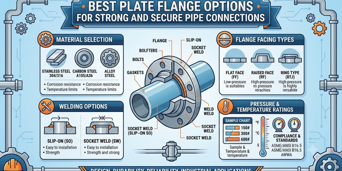 Best Plate Flange Options for Strong and Secure Pipe Connections