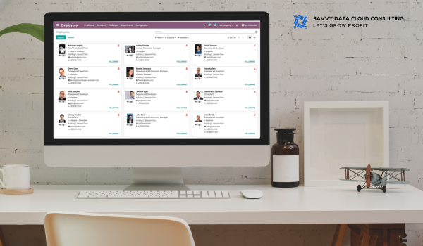 Odoo HR Solutions Dubai | Savvy Data Cloud Consulting