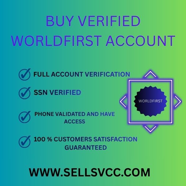 Buy Verified WorldFirst Account