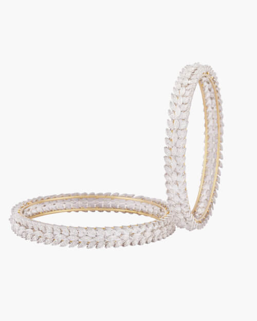 Buy Diamond Bangels Online in Kolkata | Sawansukha Jewellers