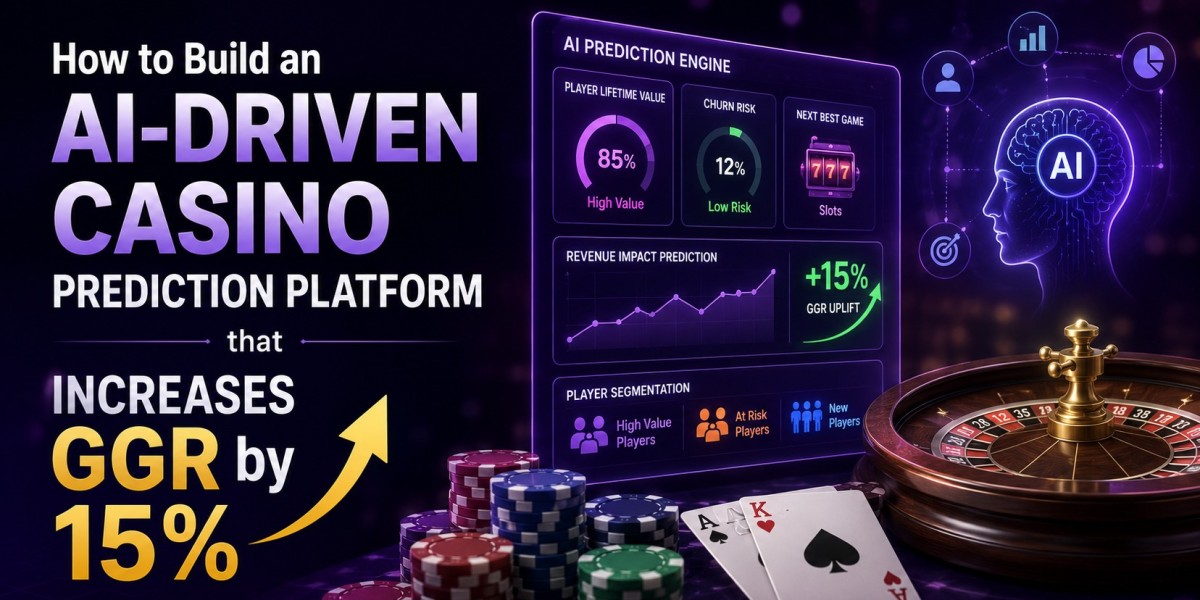 How to Build an AI-Driven Casino Prediction Platform that Increases GGR by 15%