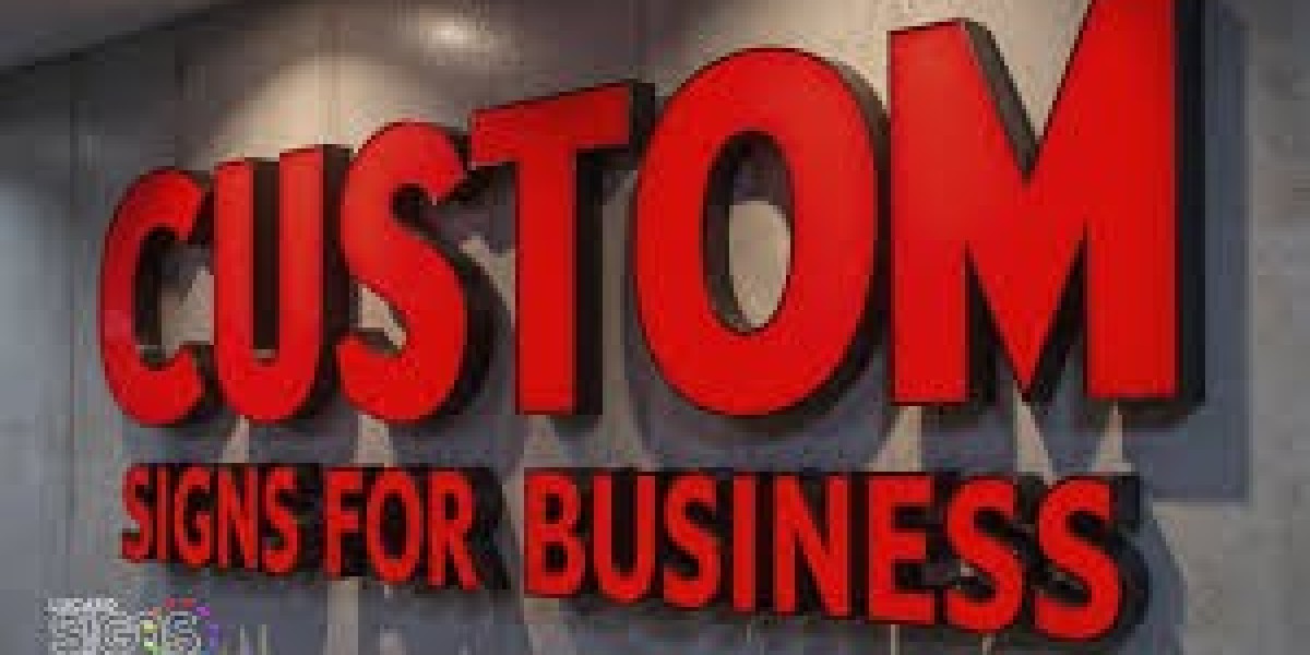 Custom Business Signs That Drive Growth and Visibility