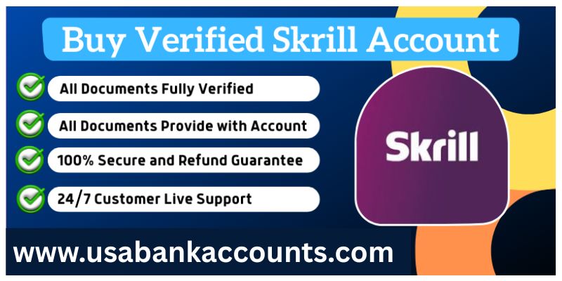 Buy Verified Skrill Account - SeoSmartMarket