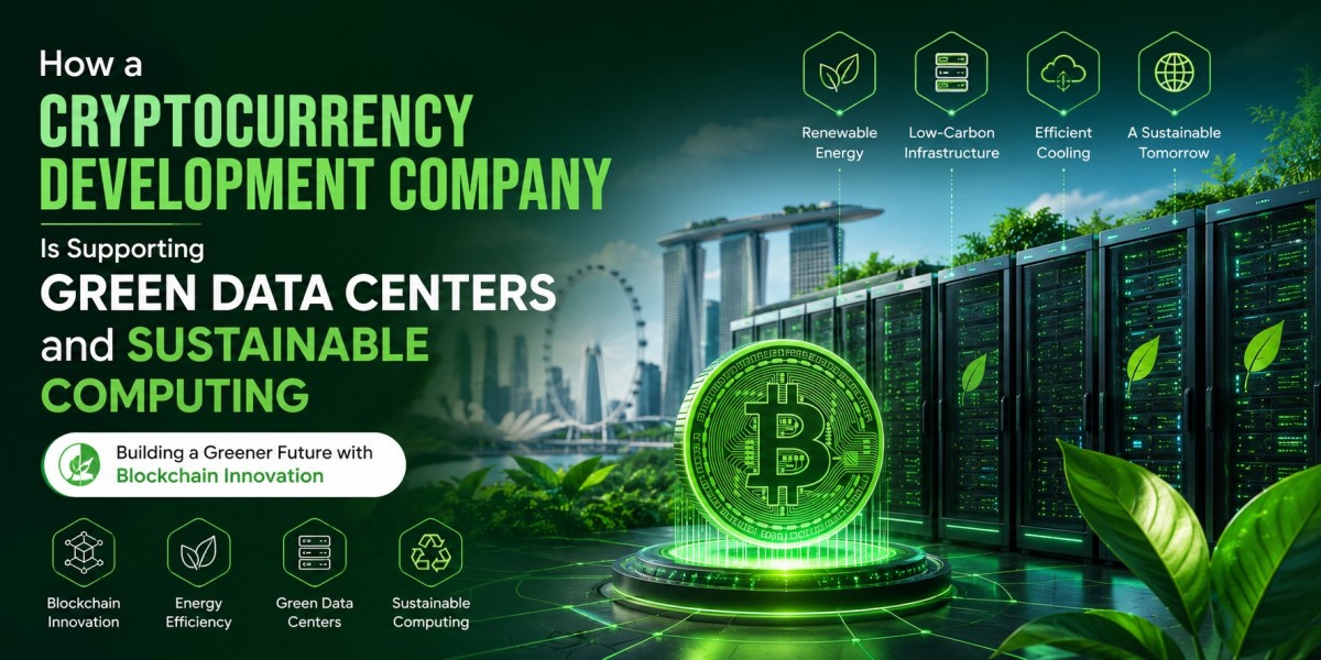 How a Cryptocurrency Development Company Is Supporting Green Data Centers and Sustainable Computing in Singapore