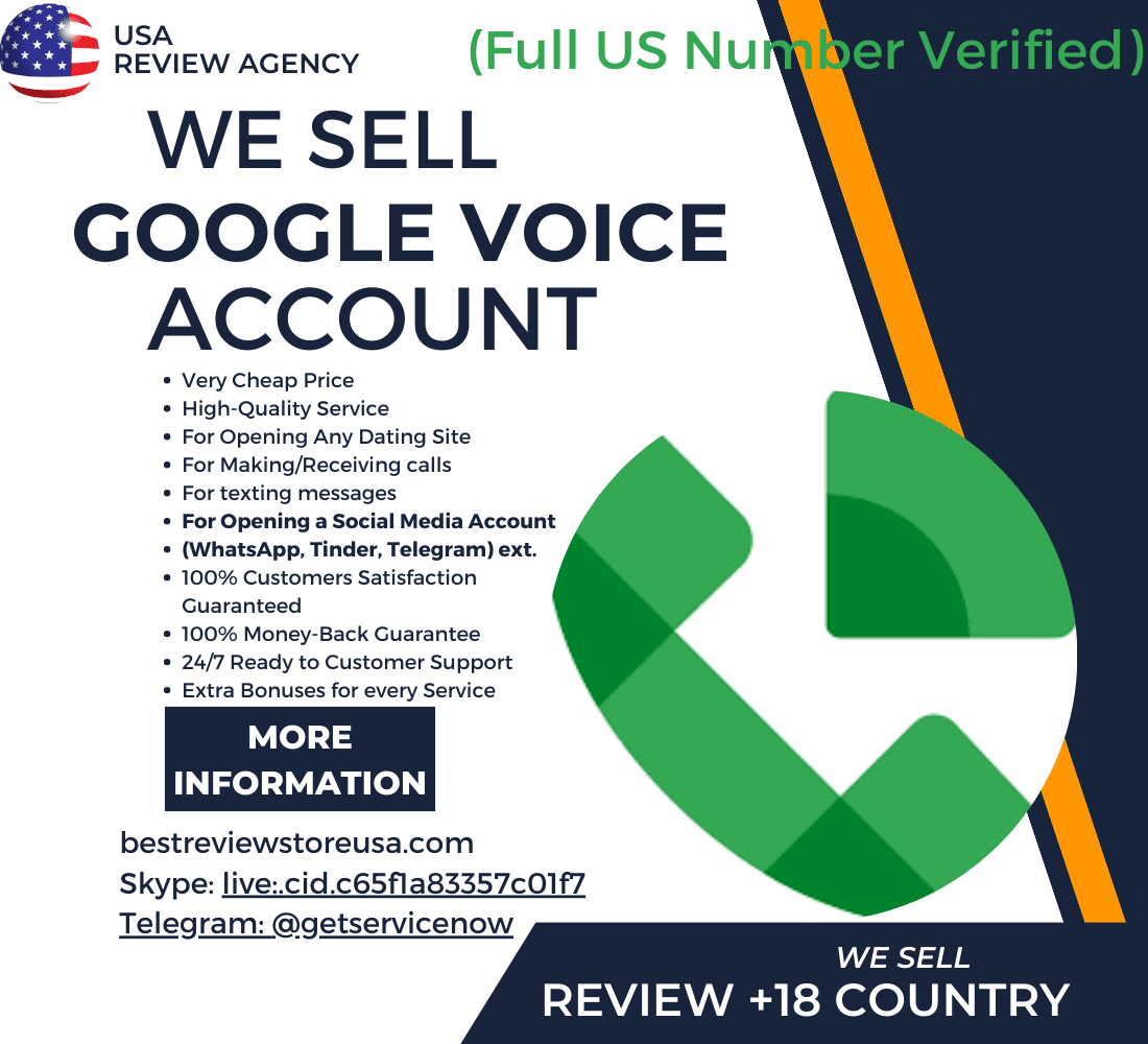 Buy Google Voice Accounts