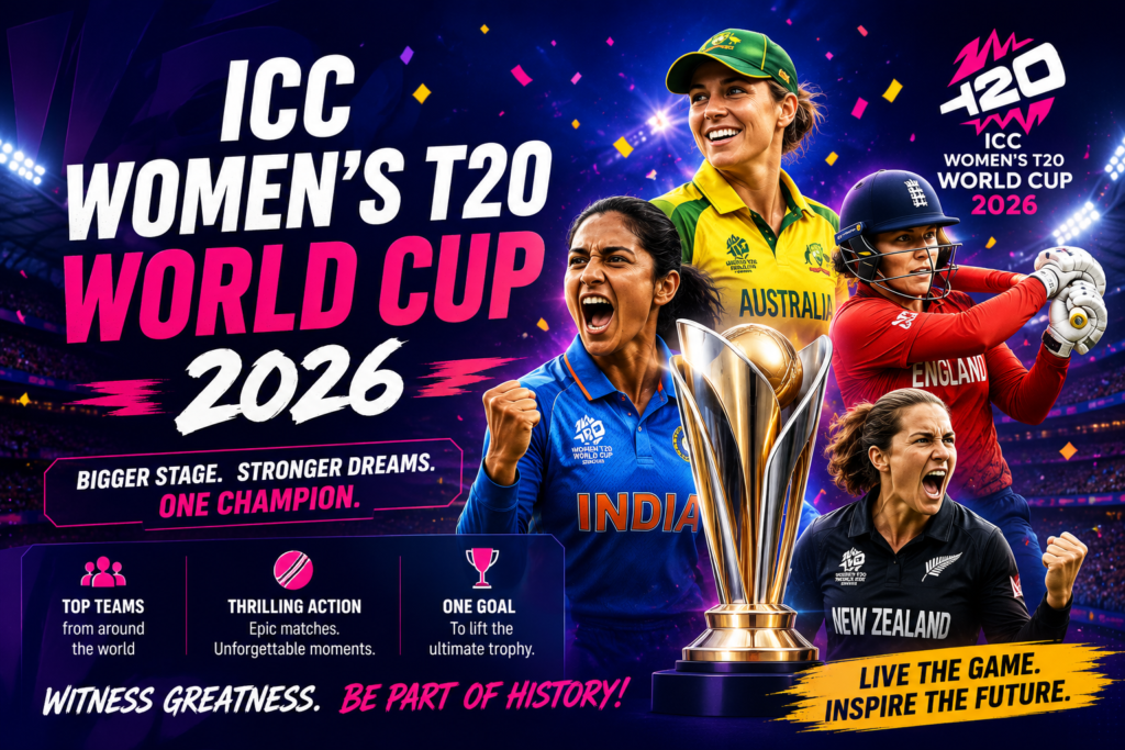 ICC Women's T20 World Cup 2026 Schedule - Kheloyar
