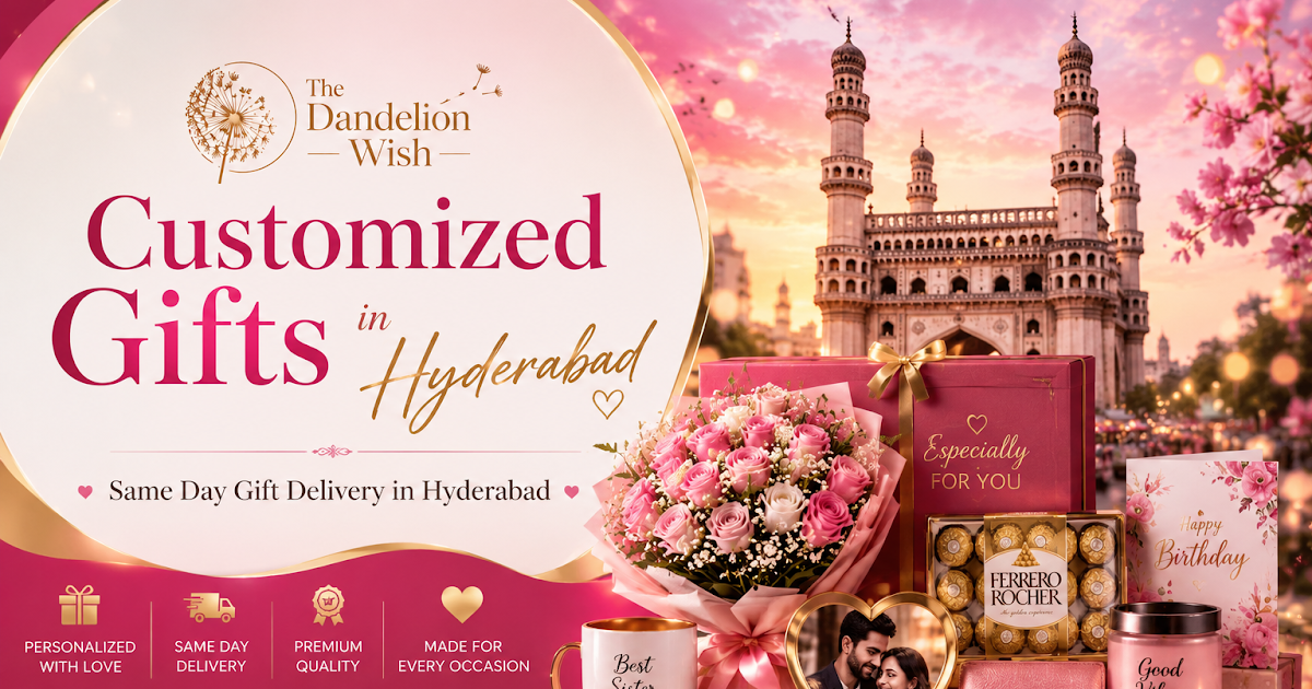 Customized Gifts in Hyderabad | Same Day Gift Delivery