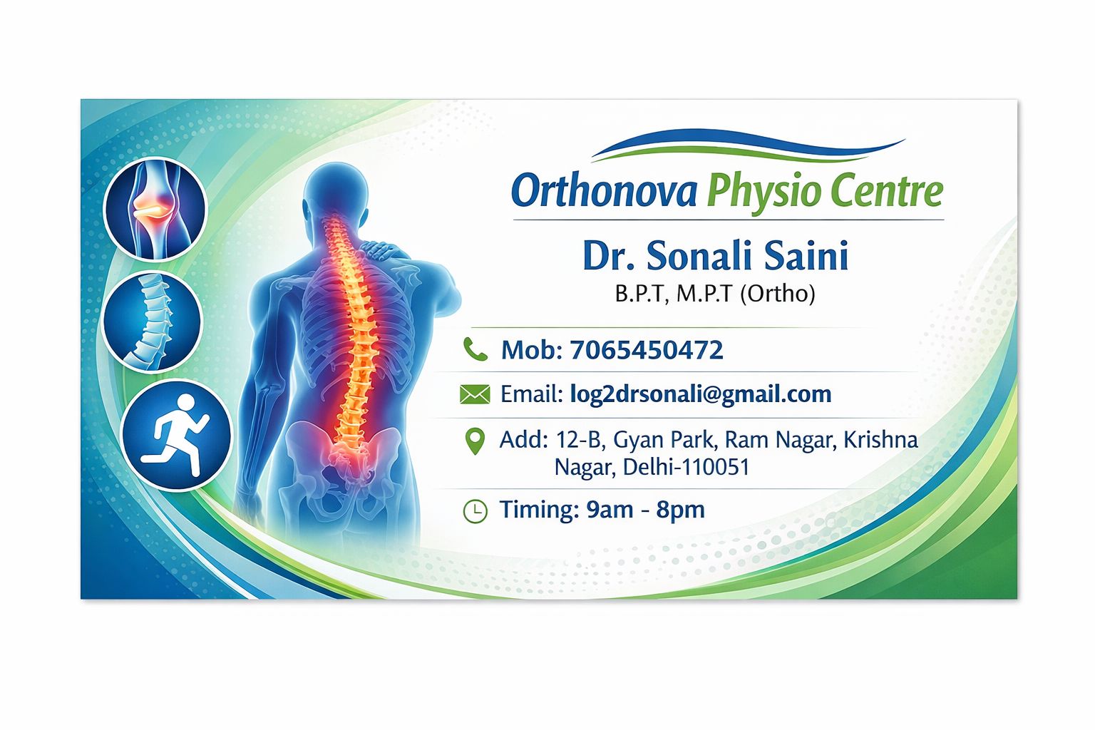 Doctor Physiotherapy Clinic in Krishna Nagar , Delhi | Searching24