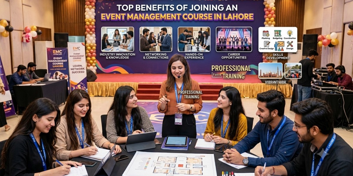 Top Benefits of Joining an Event Management Course in Lahore