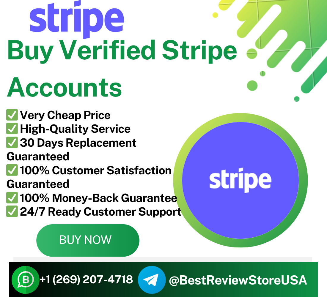Buy Verified Stripe Accounts | Fully KYC & Global Payment Gateway