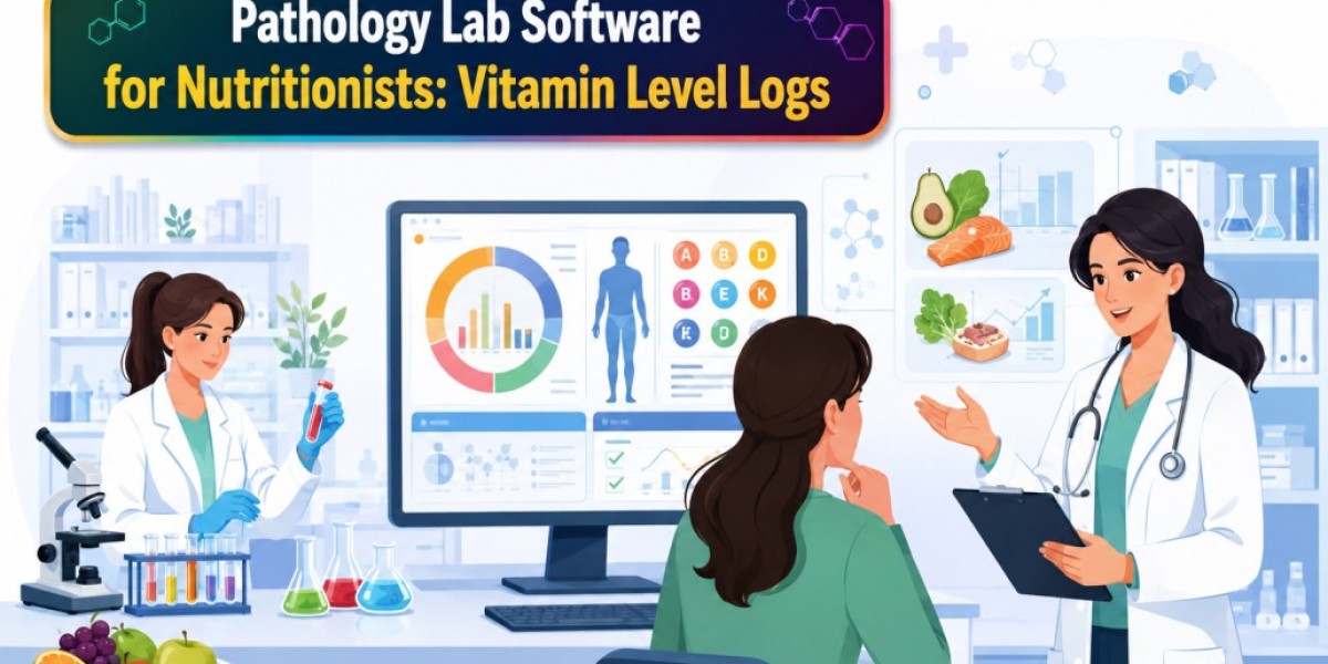Pathology Lab Software for Nutritionists: Vitamin Level Logs