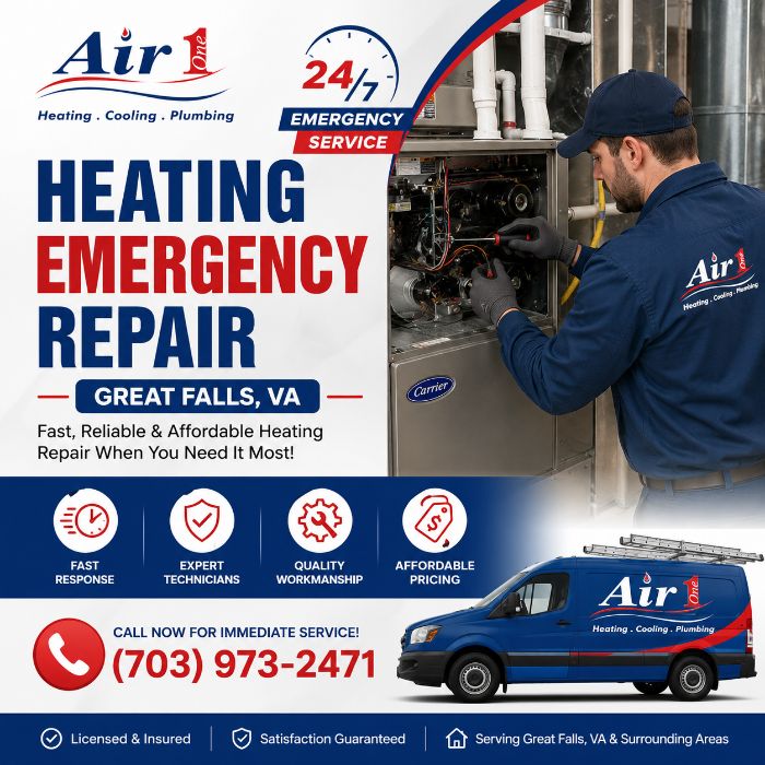 Airone360 Heating Emergency Repair Great Falls VA - Great Falls, USA