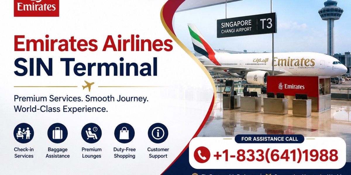 +1-833(641)1988 Emirates Airlines SIN Terminal