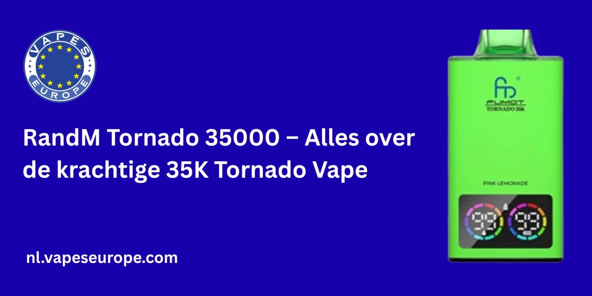 RandM Tornado 35000 – Alles over de krachtige 35K Tornado Vape