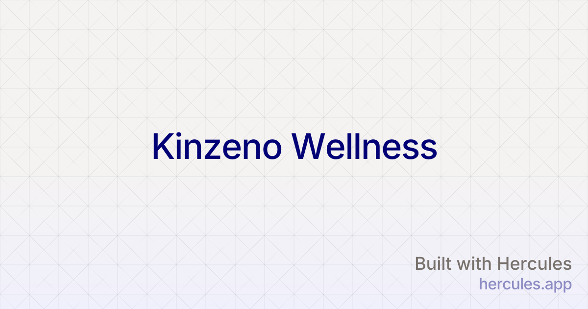 Kinzeno | Premium Botanical Massage Gel – Cooling, Lightweight & Fast-Absorbing