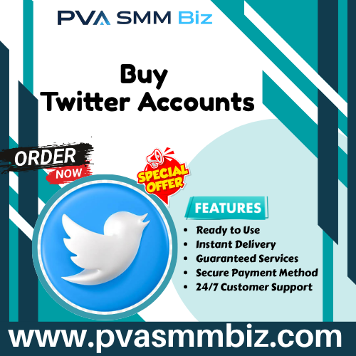 Buy Twitter Accounts - Aged & Verified Profiles-PVASMMBIZ