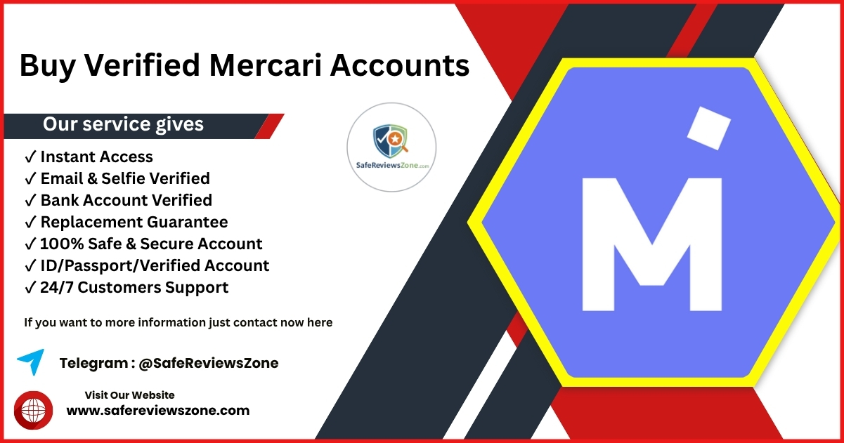 Buy Verified Mercari Accounts - Safe & Ready to Use 100%