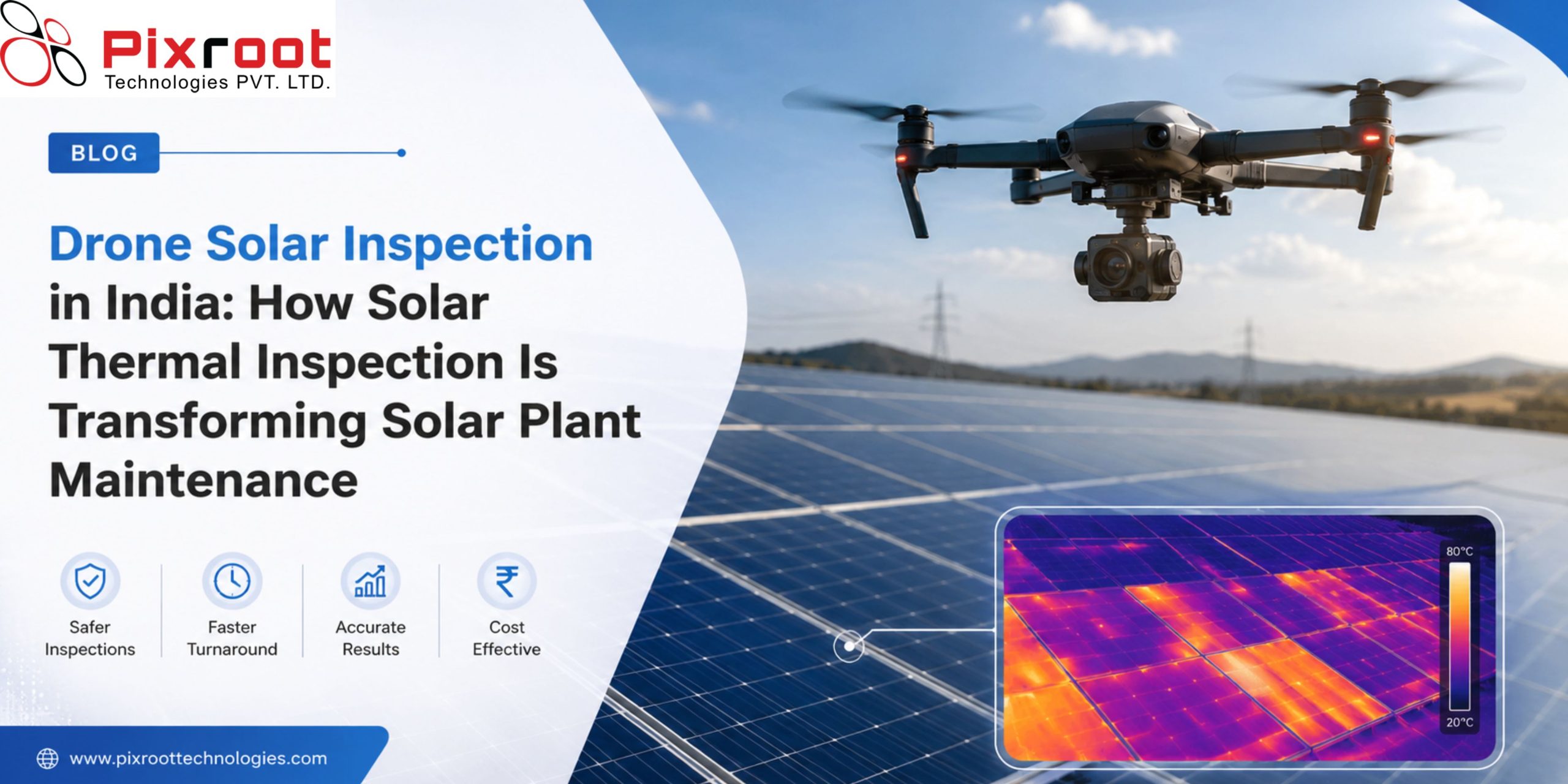 Drone Solar Inspection Services in India | Solar Thermal Inspection