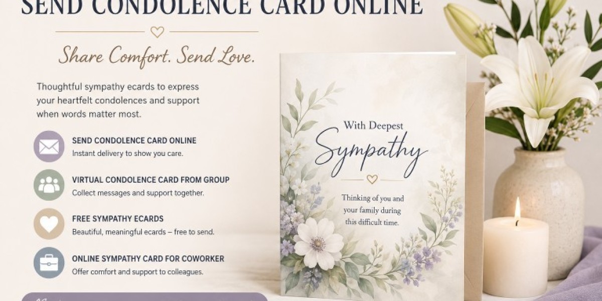 Virtual Condolence Card from Group: A Meaningful Way to Share Sympathy Online
