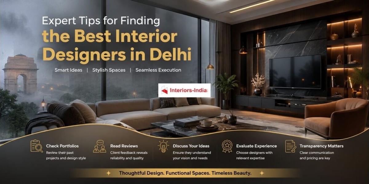 Expert Tips for Finding the Best Interior Designers in Delhi