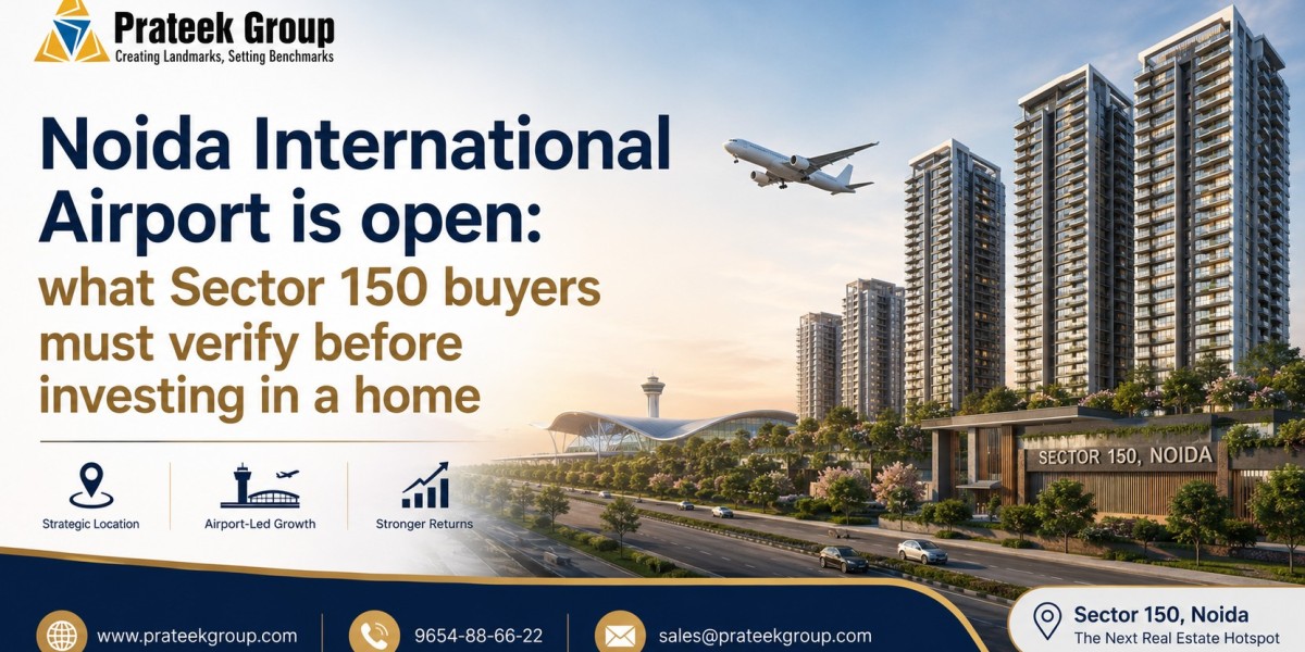 Noida International Airport is open: what Sector 150 buyers must verify before investing in a home
