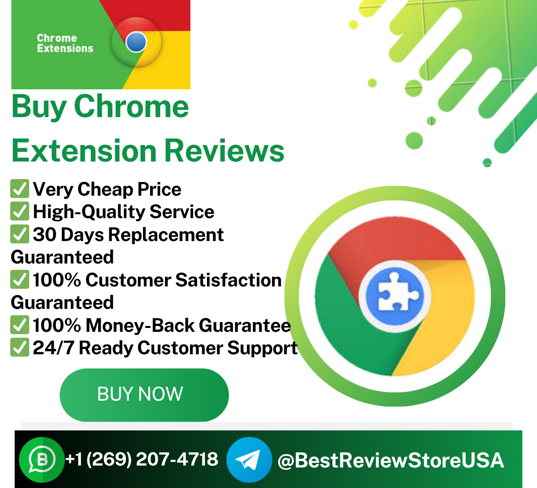 Buy Chrome Extension Reviews | 100% Organic & High Ranking