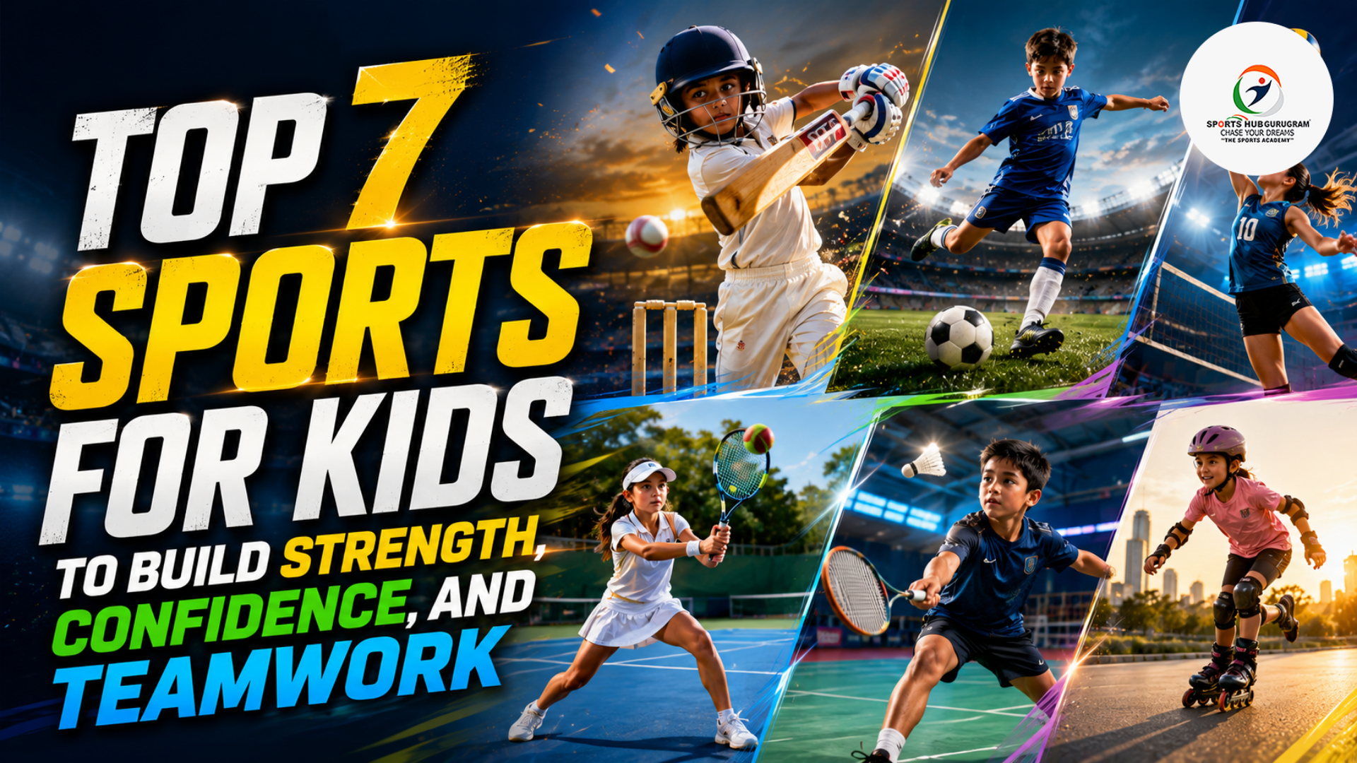 Top 7 Sports for Kids to Build Strength, Confidence, and Teamwork