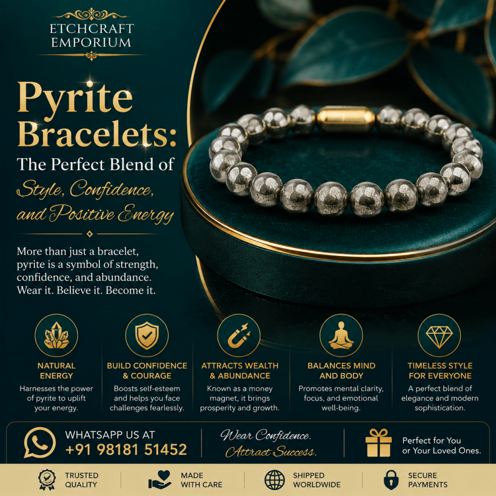 Pyrite Bracelets: The Perfect Blend of Style, Confidenc...