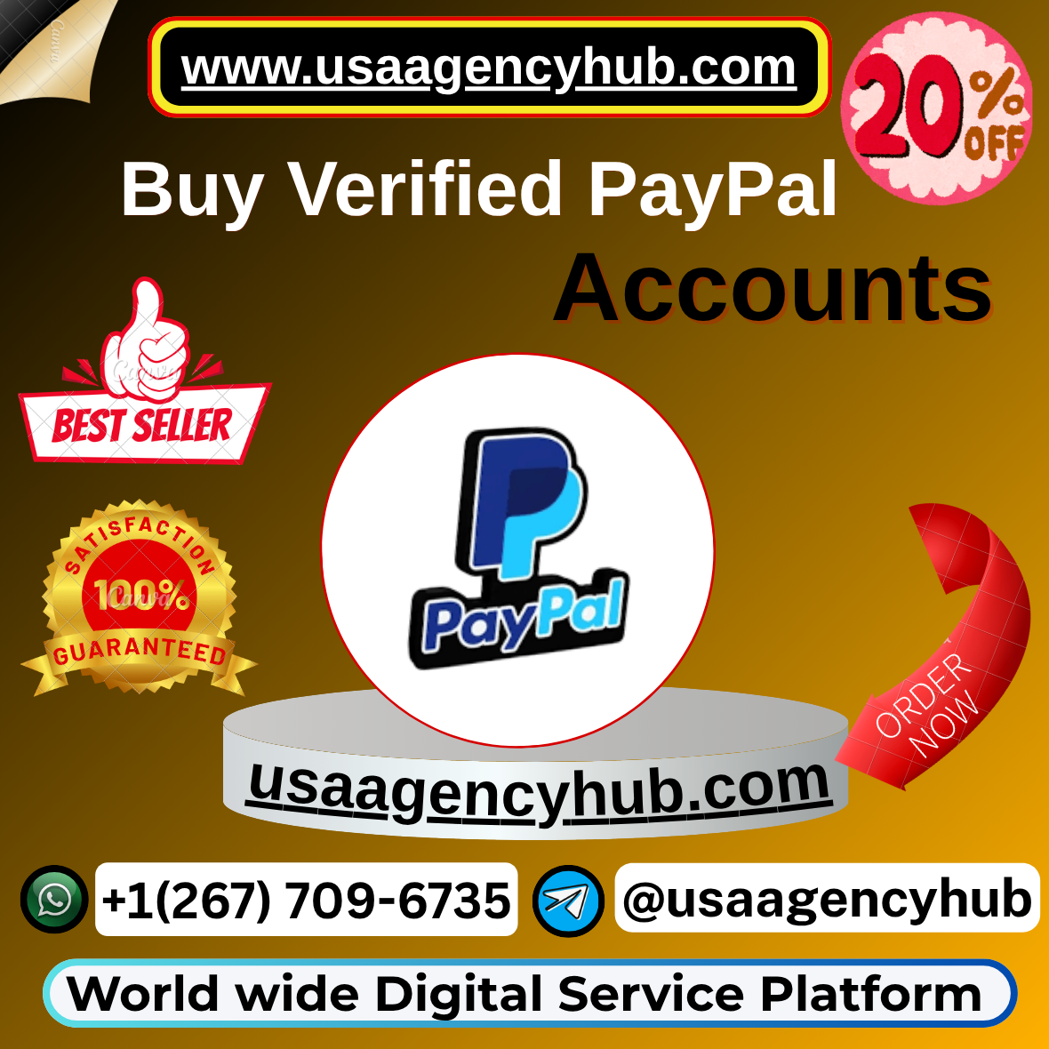 Buy Verified PayPal Accounts – 100% Secure & Active | USAAGENCYHUB